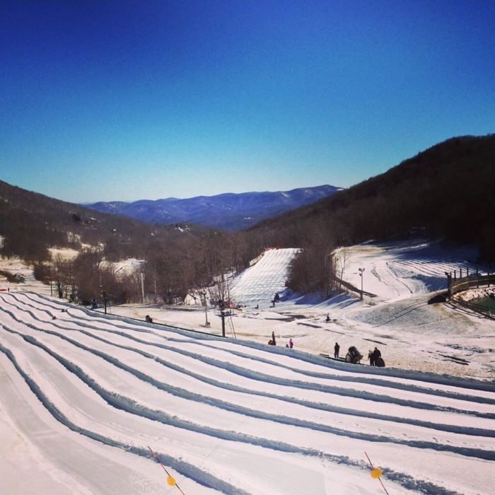 The Longest Snow Tubing Run In North Carolina Can Be Found At Hawksnest
